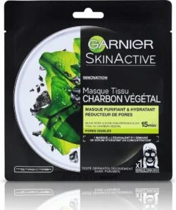 Garnier Skinactive Face Pure Charcoal Gezichtsmasker - 5 Stuks - Voordeelverpakking -Verzorgingsproducten 1002x1200 4