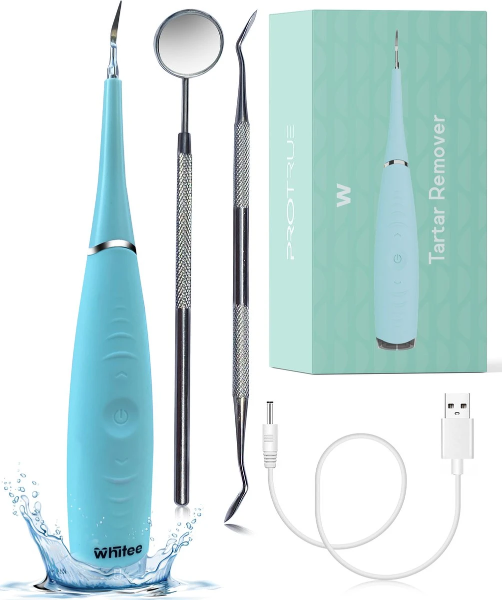 Whitee Elektrische Tandsteen Verwijderaar - Tanden Polijsten - Tandarts Tandsteenverwijderaars - Elektrisch Tandplak Verwijderen 1 Whitee Elektrische Tandsteen Verwijderaar - Tanden Polijsten - Tandarts Tandsteenverwijderaars - Elektrisch Tandplak Verwijderen