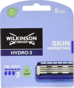 Wilkinson Sword Hydro 3 Scheermesjes Skin Protection 8 Stuks 15 Wilkinson Sword Hydro 3 Scheermesjes Skin Protection 8 Stuks -Verzorgingsproducten 1008x1200 2