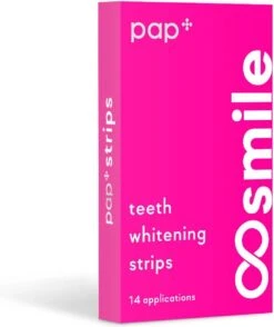 Teeth Whitening Strips - PAP+ - Professionele Tandenbleek Strips - Tanden Bleken - Wittere Tanden - Tand & Tandvlees Vriendelijk - Zonder Peroxide - Gemakkelijk & Overal Te Gebruiken - Pap Tanden Whitening Strips -Verzorgingsproducten 1008x1200 3