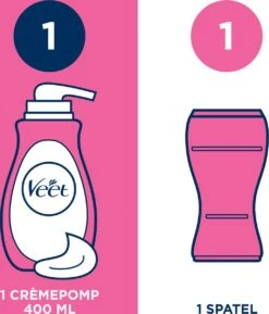 Veet - Ontharingscrème - Gevoelige Huid - Silk & Fresh - 400ml X2 -Verzorgingsproducten 1027x1200 7