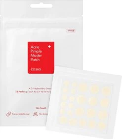 COSRX Clear Fit Master Patch + COSRX Pimple Master Patch - Gezichtspleisters Voor Puistjes - Onzuiverheden - Hydrocolloid Patches - Absorbs Oil And Extracts Impurities - Skin Barrier - Ultra-thin Patches - Onzuivere Gevoelige Huid -Verzorgingsproducten 1048x1200