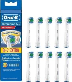 Oral B Oral-B Precison Clean Opzetborstels - 8 +2 Stuks -Verzorgingsproducten 1054x1200 2