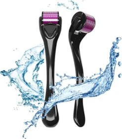 Merkloos Dermaroller 540 Naalden 0.5 Mm - Lichaamborstel - Derma Roller - Voor Betere Huid En Haargroei - Acné En Veroudering