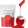 Rostem® Luxe Harskorrels - Hard Wax Beans - Hotwax - Wax Bonen - Strawberry 1KG - Incl. 10 Spatels