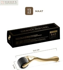 Dermaroller – 540 Micro Naalden – 0.5 MM Needle – Huidverjonging – Huidverzorging – Littekens – Striea – Steriel Verpakt -Verzorgingsproducten 1080x1200