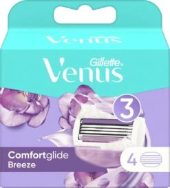 Gillette Venus Comfortglide Breeze Scheermesjes Voor Vrouwen - 4 Navulmesjes -Verzorgingsproducten 1087x1200