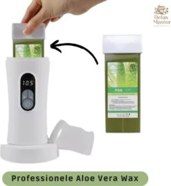 Wax Apparaat Vernieuwende Digitale Wax Roller - Wax Patroon Verwarmer - Wax Roller Kit Incl. 2 Aloe Vera Vullingen, After Wax & Waxstrips - Waxroller - Ontharen Voor Man En Vrouw -Verzorgingsproducten 1106x1200 3