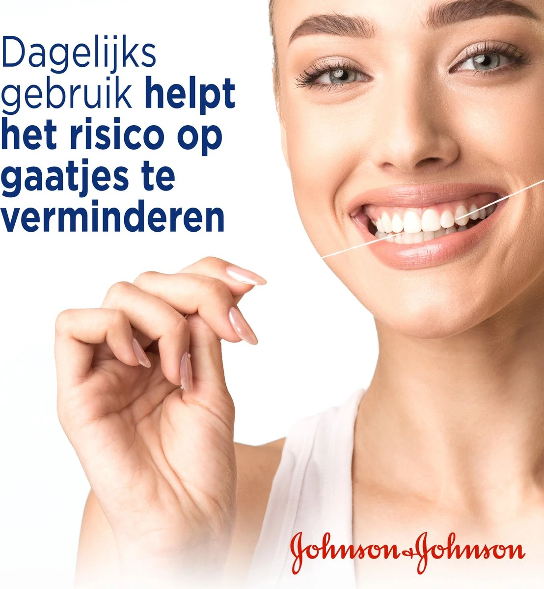 Johnson & Johnson Reach Dental Waxed Floss Flosdraad- 200 M - Flosdraad 2 Johnson & Johnson Reach Dental Waxed Floss Flosdraad- 200 M - Flosdraad - Afbeelding 2