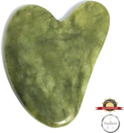 Demiracle® Pure Jade Gua Sha – Schraper - Massagehulpmiddel – Gezichtsmassage – Massage – Jade Roller - Face Roller – Ontspanning