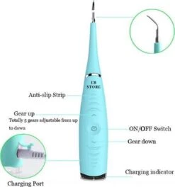Elektrisch Tandplak Verwijderen - Flosapparaat - Slechte Adem Verhelpen - Tandsteen Weghalen - Tanden Reinigen - Thee + Koffie + Rook Aanslag Verwijderen - Gele Tanden Witten - Mond Verzorging - Tandartshaakje - Gebit Schoonmaken - EB Store -Verzorgingsproducten 1124x1200 5