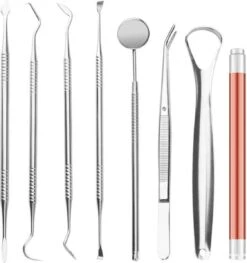 Qy Tandarts Set Voor Het Verwijderen Van Tandsteen En Verzorgen Van Het Gebit – 8 Delig In Luxe Opbergetui -Verzorgingsproducten 1125x1200 4