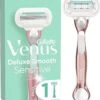 Gillette Venus Deluxe Smooth Sensitive RoseGold Scheersysteem Voor Vrouwen - Scheermes