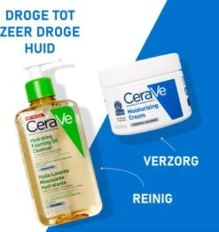 CeraVe - Hydrating Foaming Oil Cleanser - Voor Normale Tot Droge Huid - 236ml 14 CeraVe - Hydrating Foaming Oil Cleanser - Voor Normale Tot Droge Huid - 236ml -Verzorgingsproducten 1136x1200