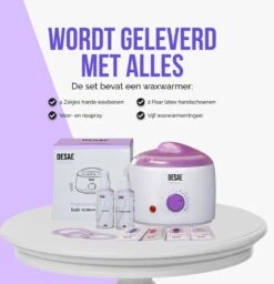 Premium Wax Set Inclusief 400gr Wax Bonen - Pre- & After-Wax Spray - 20 Aanbreng Spatels -Verzorgingsproducten 1159x1200 5