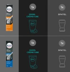 Veet Men - 400ml Ontharingscreme - Normaal 1x200ml - Gevoelig 1x200ml - Voordeelverpakking 9 Veet Men - 400ml Ontharingscreme - Normaal 1x200ml - Gevoelig 1x200ml - Voordeelverpakking -Verzorgingsproducten 1162x1200 3
