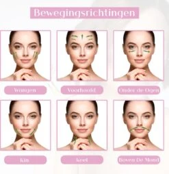 Sensage Rozenkwarts Roller Met Gua Sha Steen | Massage Jade Roller | 100% Natuurlijk Rose Quartz | Gezichtsroller | Face Roller | Roller | Gezichtsmassage | 4-delige Beauty Set -Verzorgingsproducten 1165x1200 6