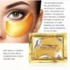 Merkloos Collageen Oogmasker 24 STUKS (12 Paar) Goud- Gezichtsmaskers Verzorging - Anti Wallen En Donkere Kringen – Eye Oog Patches Pads