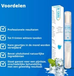 B-care Tanden Bleekpen - Teeth Whitening Pen - Tanden Bleker - Wittere Tanden - Teeth Whitening Strips - Professioneel Resultaat - Tandsteen Verwijderaar - Zonder Peroxide - Tandenbleekset - Tanden Bleken -Verzorgingsproducten 1169x1200 13