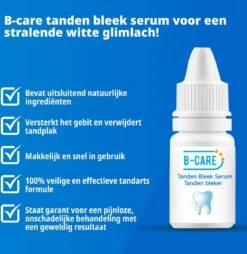 B-care Tanden Bleker – Wittere Tanden – Teeth Whitening Strips – Professioneel Resultaat - Tandsteen Verwijderaar - Zonder Peroxide - Tandenbleekset - Tanden Bleken -Verzorgingsproducten 1169x1200 14