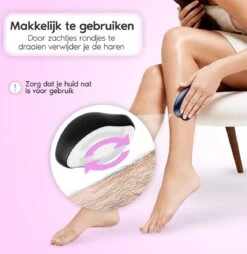 Cheveux Crystal Hair Removal – Scrubi - Kristal Ontharing Benen – Kristalpad Haarverwijderaar Voor Vrouwen – Hair Eraser – Bleame -Verzorgingsproducten 1169x1200 6