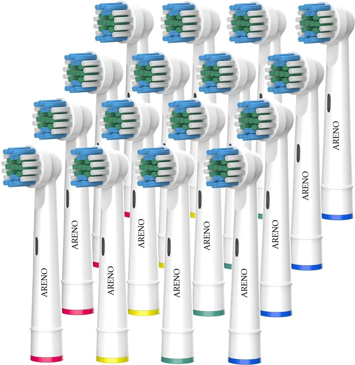 ARENO® 24 Universele Opzetborstels - Geschikt Voor Oral-B En Braun 1 ARENO® 24 Universele Opzetborstels - Geschikt Voor Oral-B En Braun
