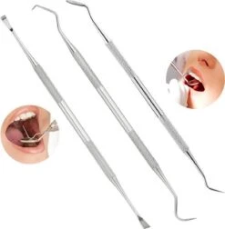 Newide Professionele Tandarts Set Met Luxe Etui – Tandsteen Verwijderaar – RVS Tandarts Setje – Tandenstokers – Tandartshaakje – Tand Verzorging Gereedschap Set – Tandplak Verwijderaar -Verzorgingsproducten 1177x1200 12