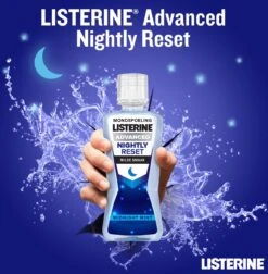 LISTERINE Nightly Reset Milde Smaak, Mondspoeling Met RAPID-FUSHION -technologie Voor Gebruik Tijdens De Nacht, Hermineraliseert Het Tandglazuur, 3 X 400 Ml -Verzorgingsproducten 1178x1200 10