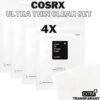 Merkloos COSRX Ultra-Thin Acne Clear Fit Face Skin Patches - Extra Dun & Transparant - Master Package Set 4 Packs Of 18 Patches