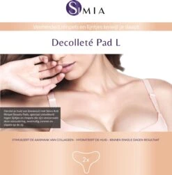 Simia™ Anti Rimpel Beauty Pads - Decolleté Large T Shape Set (2 Stuks) - Herbruikbaar Anti Aging Siliconen Pad Tegen Lijntjes En Slaaprimpels -Verzorgingsproducten 1183x1200