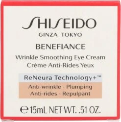 Shiseido Benefiance Wrinkle Smoothing Eye Cream Oogcrème - 15 Ml -Verzorgingsproducten 1191x1200 6