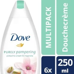 Dove Pistache & Magnolia Douchegel - 6 X 250ml - Voordeelverpakking -Verzorgingsproducten 1193x1200 1