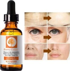 Gezicht Serum - Vitamine C - Anti Age - Anti Acne - Hydraterende Werking - Celvernieuwing - Tegen Pigmentvlekken - Gezichtsverzorging -Verzorgingsproducten 1193x1200 9