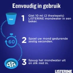 LISTERINE Nightly Reset Milde Smaak, Mondspoeling Met RAPID-FUSHION -technologie Voor Gebruik Tijdens De Nacht, Hermineraliseert Het Tandglazuur, 3 X 400 Ml -Verzorgingsproducten 1194x1200 7