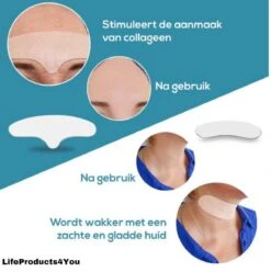 Merkloos LifeProducts4You Anti Rimpel Beauty Pads 11-delige Set - Eye Pads - Huidverzorging - Anti Aging - Tegen Rimpels En Lijntjes – Gezicht, Decolleté En Hals - Herbruikbaar - Neutraal - Hypoallergeen -Verzorgingsproducten 1195x1200 10