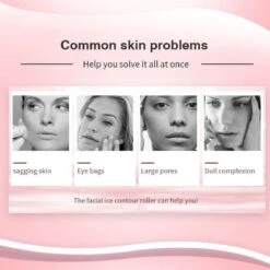 Gezicht Roller Siliconen - Gezicht - IJs Roller - Ice Roller - Massage - Facial Massage Roller - Skin Care Hand Massage - Gezichtsmassage - Gezichtroller - Beauty - Roze -Verzorgingsproducten 1198x1200 25