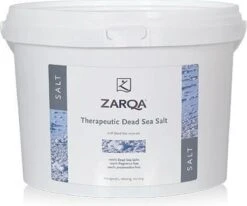 Zarqa Dode Zeezout Emmer Therapeutisch - Badzout - 5 Kg -Verzorgingsproducten 1200x1002