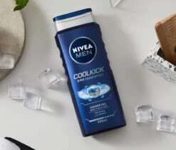 NIVEA MEN Cool Kick Shower Gel - 6 X 250 ML - Voordeelverpakking - Douchegel -Verzorgingsproducten 1200x1027