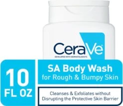 CeraVe Body Wash Met Salicyl Acid - Geurvrij 296ml -Verzorgingsproducten 1200x1037