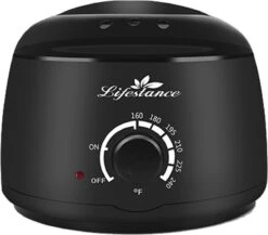 Lifestance Wax Kit - Wax Apparaat - Wax Beans - Wax Heater - Parels - Spatels - Ontharen - Waxen - Harsen - Moederdag Cadeautje - Zwart -Verzorgingsproducten 1200x1055