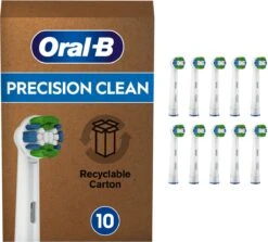 Oral B Oral-B Precision Clean - Met CleanMaximiser-technologie - Opzetborstels -10 Stuks - Brievenbusverpakking