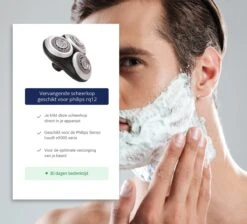 Scheerkop Geschikt Voor Philips SensoTouch S9000 – RQ12/70 RQ12/50 SH90 – Scheerkoppen – Scheermesjes – Scheerhoofd – Zwart -Verzorgingsproducten 1200x1087 14