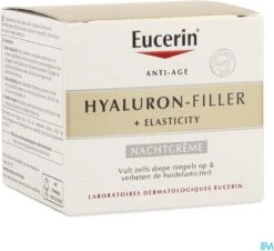 Eucerin Hyaluron-Filler + Elasticity Nachtcrème - 50 Ml 23 Eucerin Hyaluron-Filler + Elasticity Nachtcrème - 50 Ml -Verzorgingsproducten 1200x1097 3