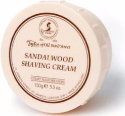 Taylor Of Old Bond Street Sandalwood Shaving Cream 150 Gr. 13 Taylor Of Old Bond Street Sandalwood Shaving Cream 150 Gr. -Verzorgingsproducten 1200x1106 4