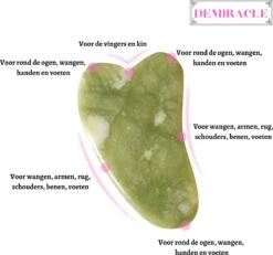 Demiracle Gua Sha Jade Schraper – Massagehulpmiddel – Gezichtsmassage – Massage – Ontspanning -Verzorgingsproducten 1200x1120 6