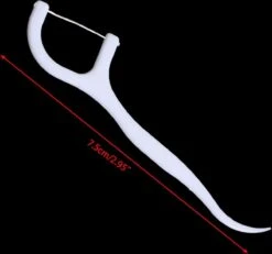 Merkloos Tanden Flosser - 50 Stuks – Tandenstoker Flosser - Wit -Verzorgingsproducten 1200x1122 3