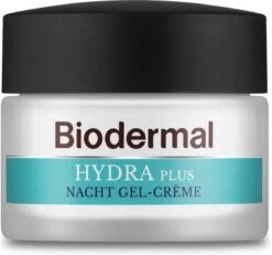Biodermal Nachtcreme - Hydraplus Nachtcrème Gel Voor De Vochtarme Huid - Nachtcreme - 50ml -Verzorgingsproducten 1200x1124 3