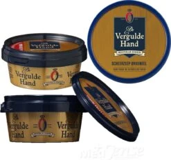 3 X Vergulde Hand Scheerzeep & Houten Scheerkwast -Verzorgingsproducten 1200x1125 1