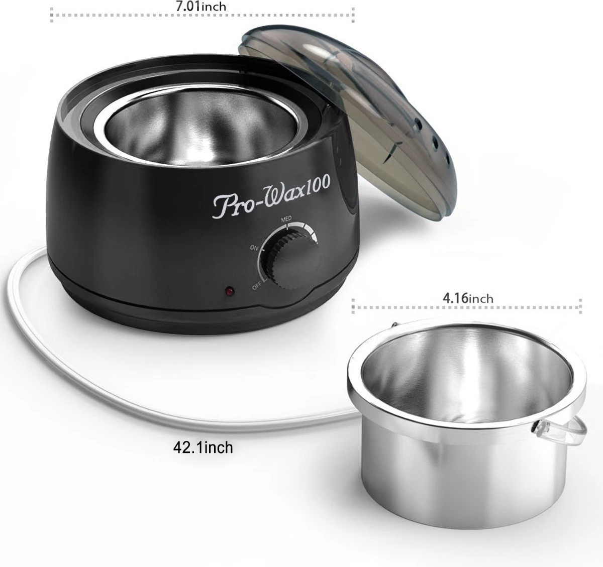 IGOODS Harsontharing - Ontharingstool - Waxen Of Harsen Met De Wax Verwarmer -Zwart 5 IGOODS Harsontharing - Ontharingstool - Waxen Of Harsen Met De Wax Verwarmer -Zwart - Afbeelding 5