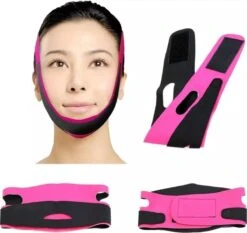 Merkloos Facelift Band Voor De Kin - Afslank Band - Moederdag - Korean Skincare - Onderkin En Kaaklijn - Lifting Mask